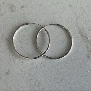Sterling Silver Hoop Earrings